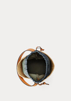 Thumbnail for your product : Ralph Lauren Raffia Mini Bucket Bag