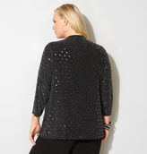 Thumbnail for your product : Avenue Shimmer Texture Cardigan