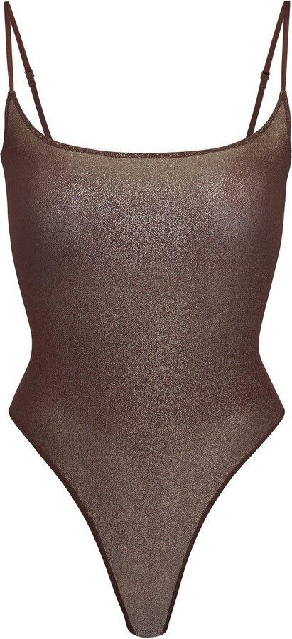SKIMS Seamless Sculpt Brief Bodysuit - Cocoa