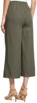 Thumbnail for your product : Eileen Fisher Elastic-Waist Wide Cropped Pants, Petite