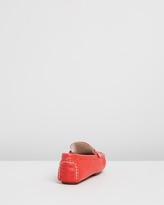 Thumbnail for your product : Oscars For Kids Red Loafers - Sorento Loafers- Kids-Teens