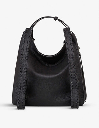 AllSaints Kita small leather backpack - ShopStyle