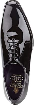 Crockett Jones Crockett & Jones Men's Alex 2 Patent Leather Wholecut Balmorals - Black