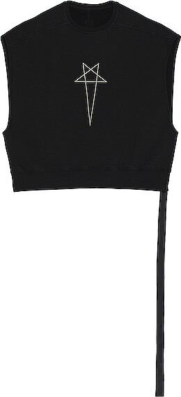 Rick Owens Sl Jumbo Tatlin Tank in Black - ShopStyle T-shirts