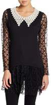 Thumbnail for your product : Anna Sui Daisy Lace Long Sleeve Tee