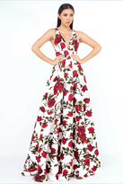 Thumbnail for your product : Ieena for Mac Duggal - V Neck Gown Style 25399I