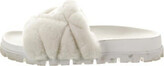 Prada Shearling Slides - ShopStyle