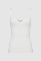 Thumbnail for your product : Reiss Sweetheart Neck Top