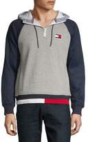 Thumbnail for your product : Tommy Hilfiger Colourblock Quarter-Zip Hoodie