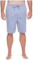 Thumbnail for your product : Nautica Big Tall Herringbone Sleep Shorts (Blue Bone) Men's Pajama