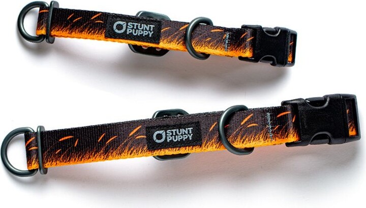 Stunt Puppy Wilderness Standard Dog Collar, Marsh Brown, Large