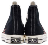 Thumbnail for your product : Converse Black Chuck 70 Archive Print High Sneakers