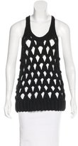 Thumbnail for your product : Alexander Wang Sleeveless Open Knit Top