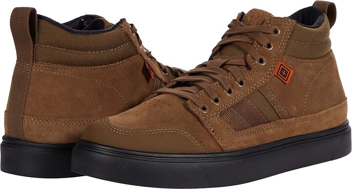 5.11 Tactical Norris Sneaker Men's Shoes Dark Coyote : 7.5 M, Leather/Textile