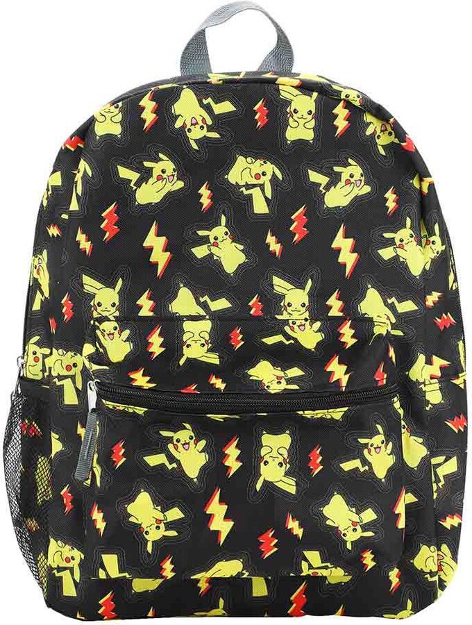 Pokemon Pikachu All-Over Print 16” Backpack