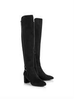 Thumbnail for your product : LK Bennett Amba Suede Over The Knee Boots