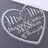 Thumbnail for your product : Rich Little Things Personalised Wedding Gift Papercut