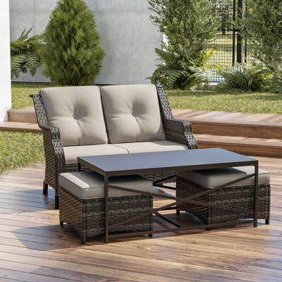 Red Barrel Studio Anahit Outdoor Seating Group