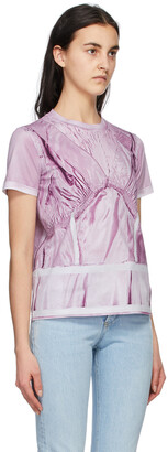 Moschino Pink Inside Out Trompe-l'œil T-Shirt