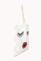 Thumbnail for your product : Forever 21 Playful Face Tote