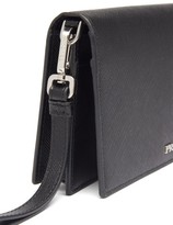 Thumbnail for your product : Prada Saffiano-leather Phone Case - Black