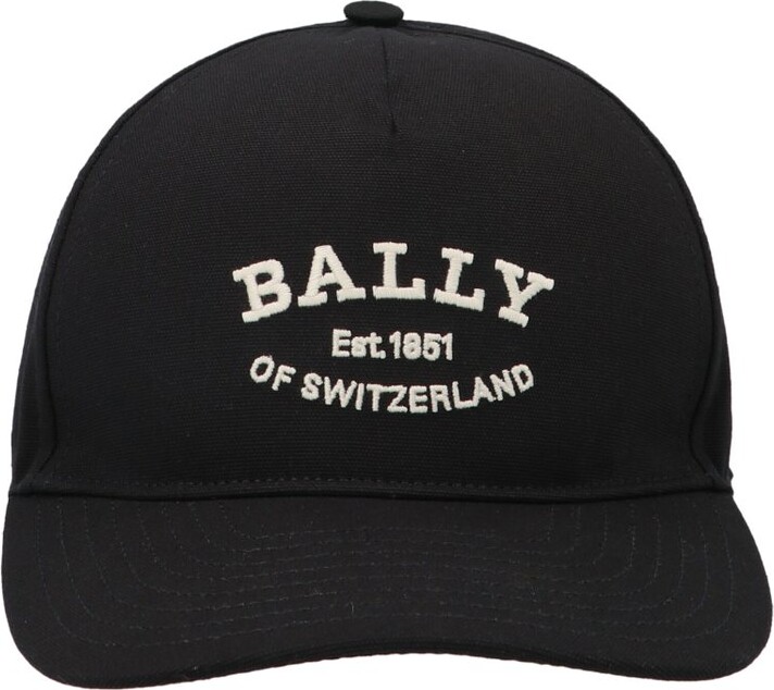 Bally Logo Embroidered Baseball Cap - ShopStyle Hats
