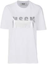 Thumbnail for your product : MSGM logo patch T-shirt
