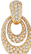 Thumbnail for your product : Fred Leighton 18kt Yellow Gold Diamond Doorknocler Earrings