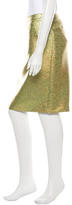 Thumbnail for your product : Veronique Branquinho Metallic Skirt w/ Tags