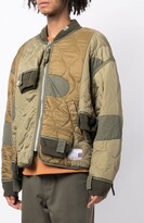 Thumbnail for your product : Maison Mihara Yasuhiro Patchwork Quilted Bomber Jacket