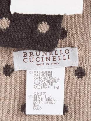 Brunello Cucinelli Cashmere & Silk-Blend Tie w/ Tags