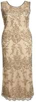 Thumbnail for your product : Pisarro Nights Embellished Bateau Neck Long Dress (Plus Size)