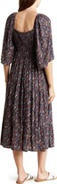 Thumbnail for your product : Angie Flutter Sleeve Maxi Dress