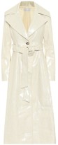 Thumbnail for your product : REJINA PYO Rhea laminated wool trench coat