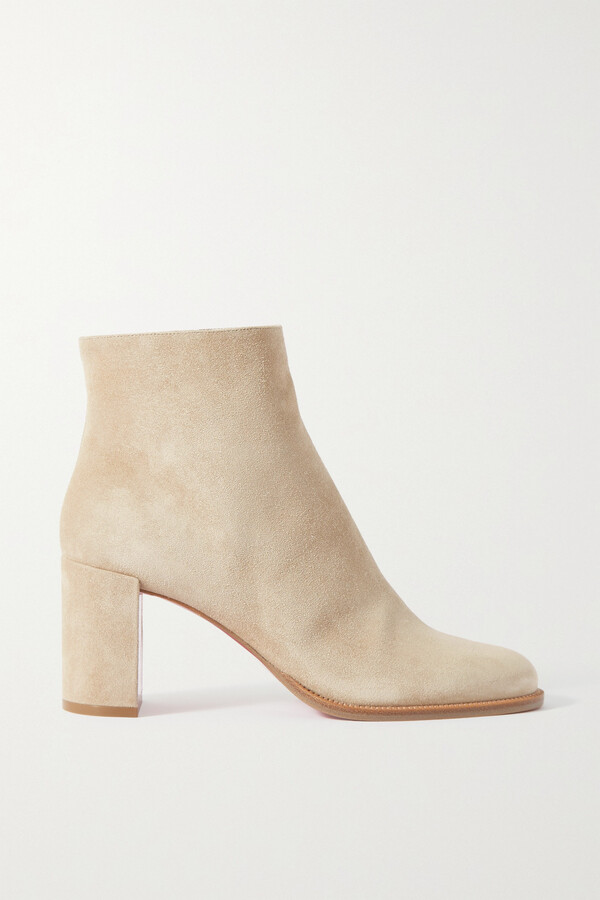 neutral ankle boots