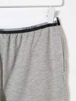 Thumbnail for your product : Calvin Klein Kids TEEN logo detail sweatpants