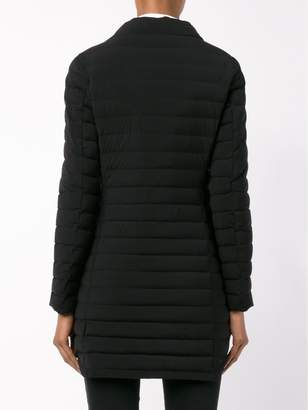 Moncler long quilted jacket