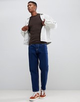 Thumbnail for your product : Asos Design ASOS Muscle Fit Crew Neck Sweater in Merino Wool
