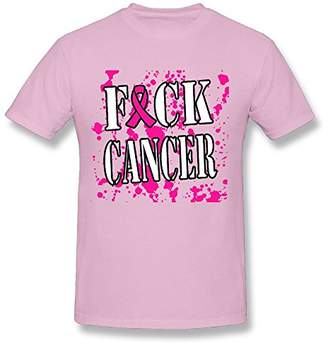 Fresh Tees Fuck Cancer Splatter Shirt Cancer Awareness T-Shirt
