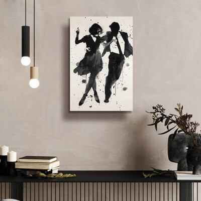 Ivy Bronx 'Dancing Couple' by Andreas Magnusson Acrylic Glass Wall Art