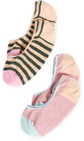 Thumbnail for your product : Hysteria By Happy Socks 2 Pack Claudia Invisible Socks