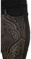 Thumbnail for your product : 7 For All Mankind The Art Nouveau Jacquard Skinny Jeans