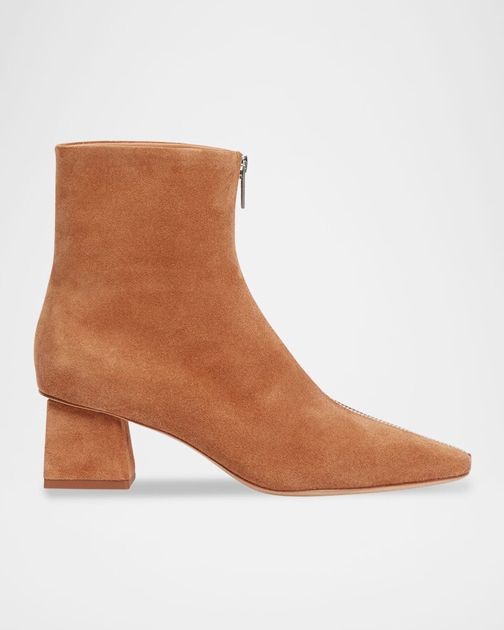 SIMKHAI Ryder Suede Zip Booties