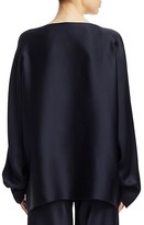 Thumbnail for your product : The Row Dylia Silk Top