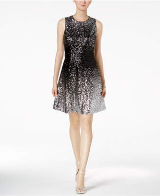 Vince Camuto Ombrandeacute; Sequined Dress