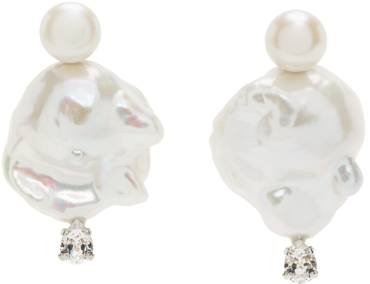 Baroque Pearl Earrings | Shop the world's largest collection of 