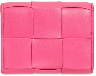 Bottega Veneta Intreccio Bi-fold Leather Wallet