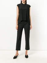 Thumbnail for your product : Mauro Grifoni curved hem blouse