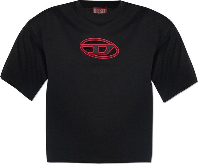 Diesel T-Buxt-Crop-Od Boxy T-Shirt