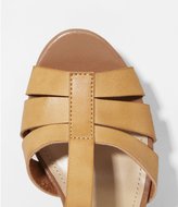 Thumbnail for your product : Express Wide Platform Heel Runway Sandal
